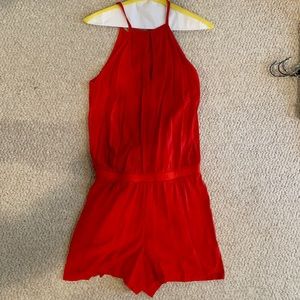 Project Social T Orange Romper